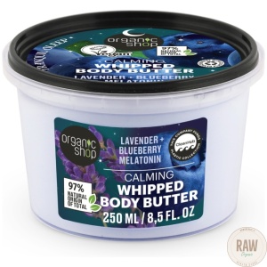Organic shop Lavender+ blueberry melatonin Body Butter, 250ml