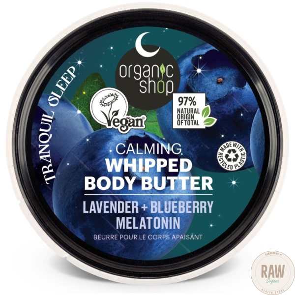 Organic shop Lavender+ blueberry melatonin Body Butter, 250ml – kuva 4