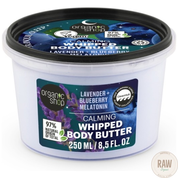 Organic shop Lavender+ blueberry melatonin Body Butter, 250ml – kuva 5