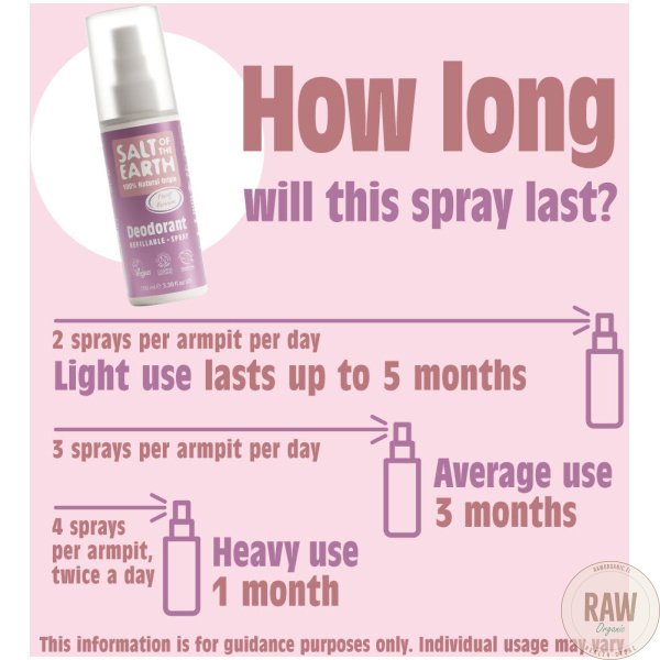 Salt of the Earth Peony Blossom spray deodorant 100 ml – kuva 6