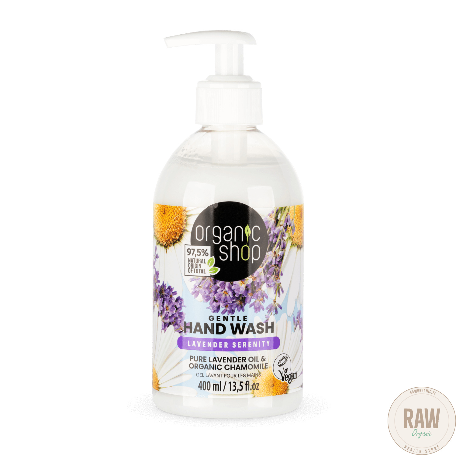 organic shop GENTLE HAND WASH LAVENDER SERENITY 400ml
