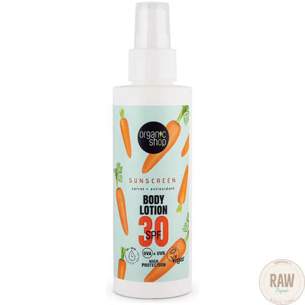 Organic Shop Sunscreen Body Lotion SPF30, 150ml – kuva 4