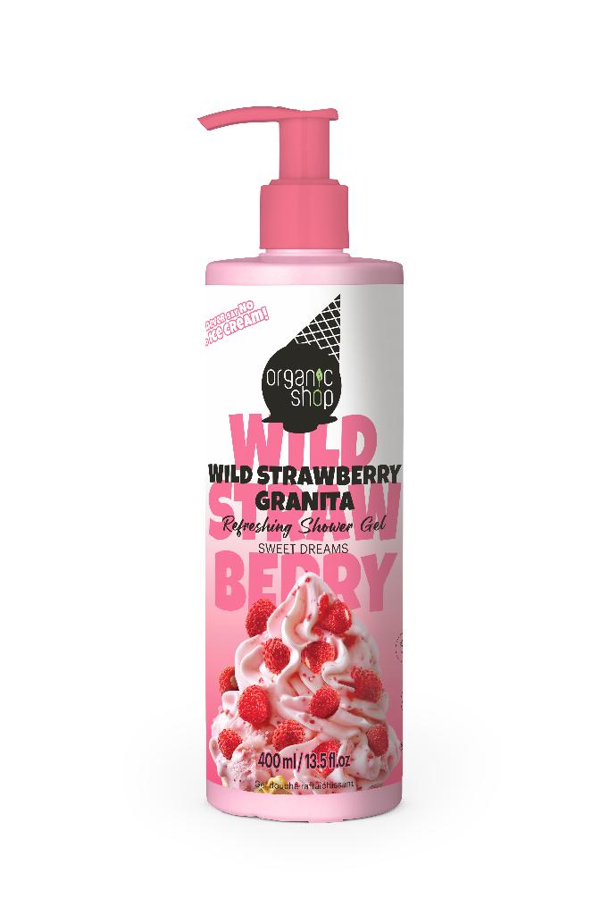 Organic_shop_SWILD_STRAWBERRY_GRANITA_REFRESHING_SHOWER_GEL_400ml
