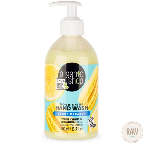 Organic_shop_NOURISHING_HAND_WASH_LEMON_MACARON_400ml