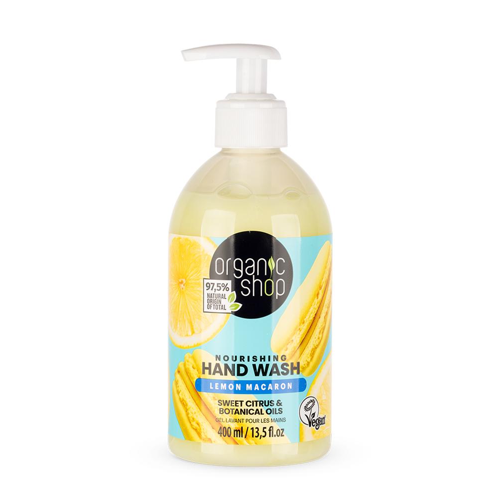 4743318105048_organic_shop_nourishing_hand_wash_lemon_macaron_400ml Organic_shop_NOURISHING_HAND_WASH_LEMON_MACARON_400ml