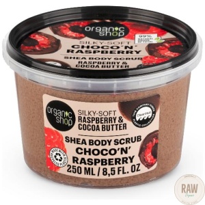 Organic_Shop_Silky_Soft_Choco_n_Raspberry_Shea_Body_Scrub__250ml