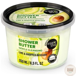 organic_shop_SHOWER_BUTTER_GENTLE_CLEANSING_LIME___WHIPPED_AVOCADO_250ml