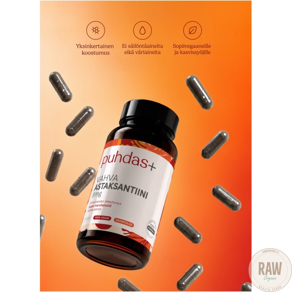 Puhdas+ Astaksantiini  8mg 30kaps – kuva 4