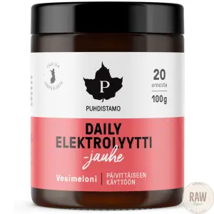 Puhdistamo Daily elektrolyyttijauhe vesimelooni 100g