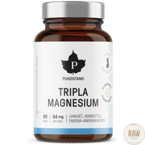 Puhdistamo Tripla magnesium 60 kaps.