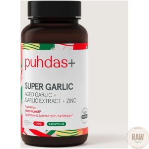 Puhdas+ Super Garlic – Valkosipuli 60kaps.