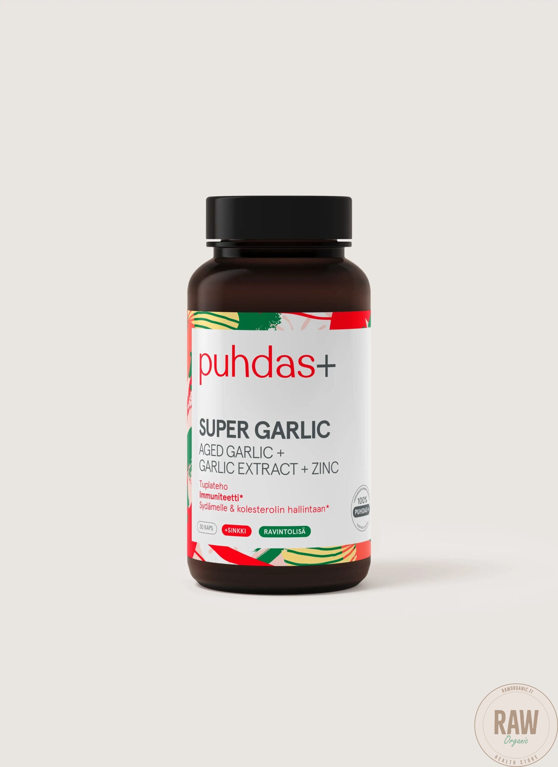 Puhdas+ Super Garlic – Valkosipuli 60kaps.