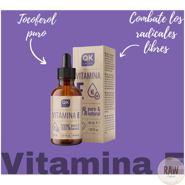 QKnatur Pure Liquid Vitamin E (Tocopherol) 30 Ml – Natural – kuva 6