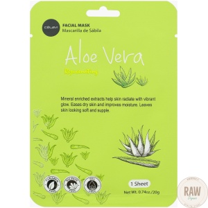 Celavi Aloe Vera Facial Mask Sheet