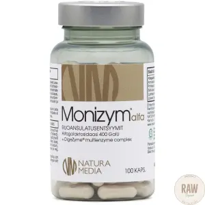 Natura Media Monizym Alfa, 100 kaps