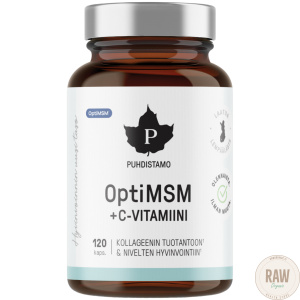 Puhdistamo OptiMSM + C – 120 kaps