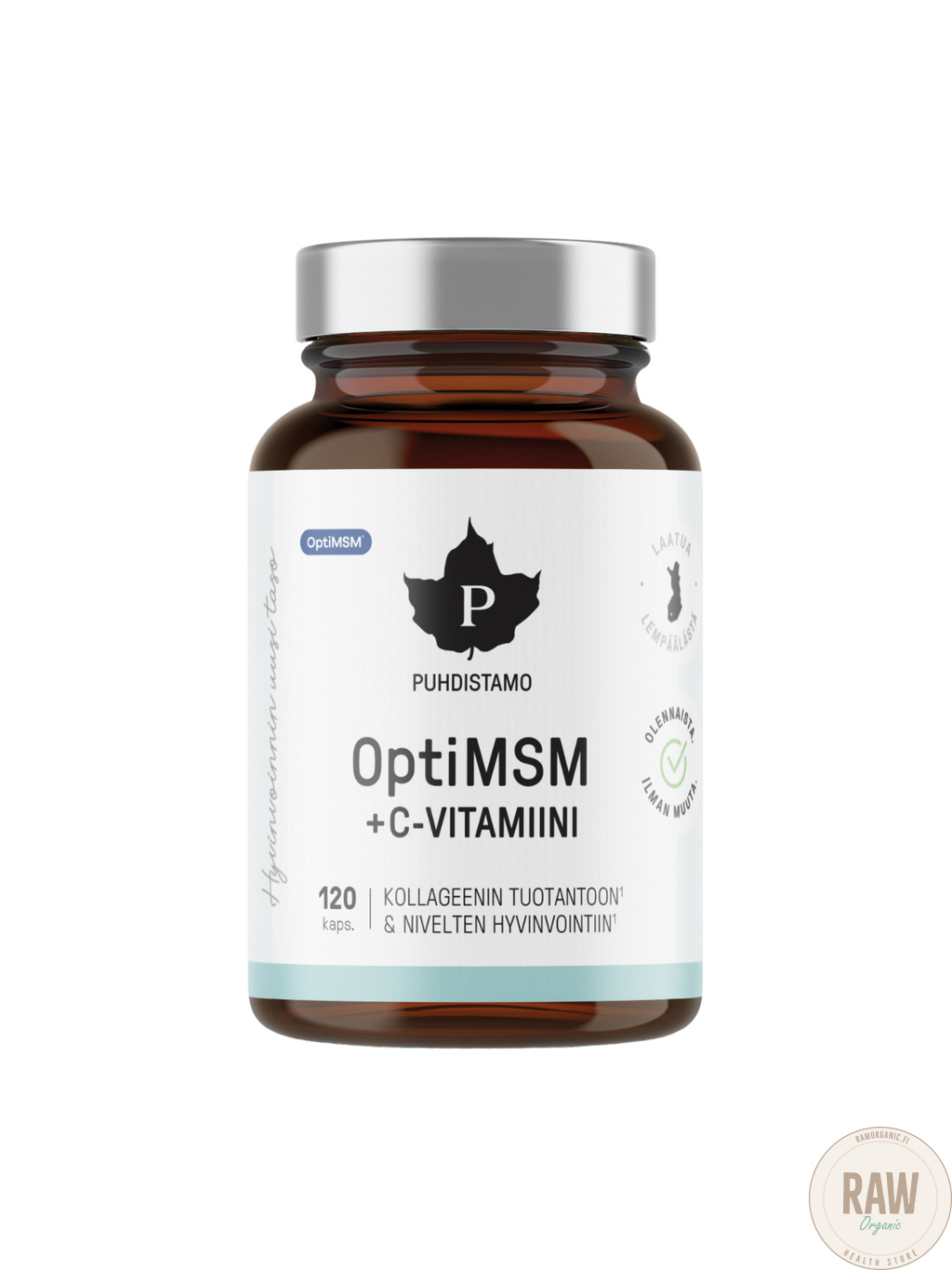Puhdistamo OptiMSM + C – 120 kaps