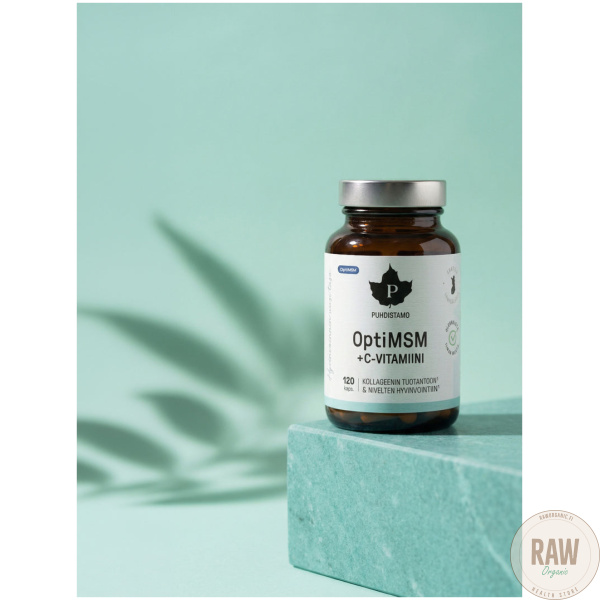 Puhdistamo OptiMSM + C – 120 kaps – kuva 2