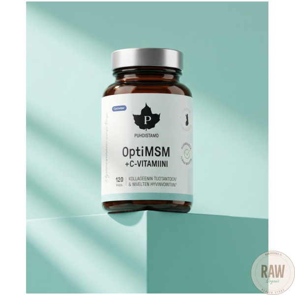 Puhdistamo OptiMSM + C – 120 kaps – kuva 3