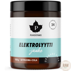 Puhdistamo Elektrolyyttijauhe Sitruuna-Cola 120g