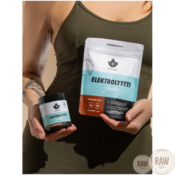 Puhdistamo Elektrolyyttijauhe Sitruuna-Cola 120g – kuva 5