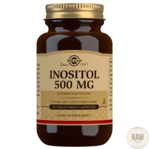 Solgar Inositol 500mg 50caps.