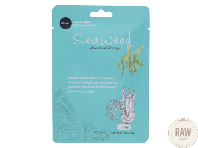 Celavi Seaweed Facial Mask Sheet