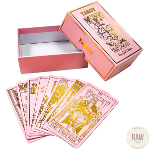 Tarot kortit, wheel & Fortune Rose Gold Edition