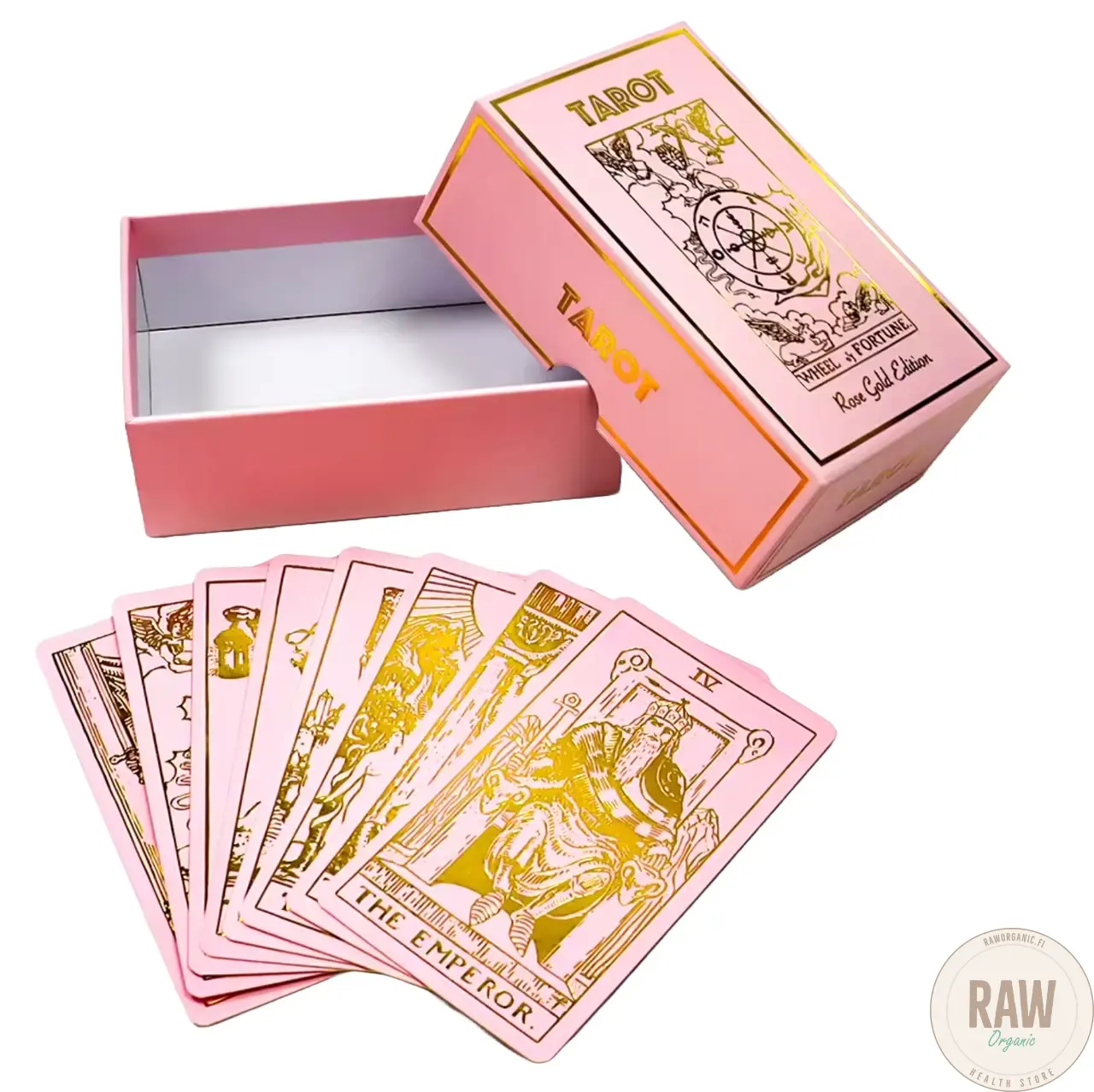Tarot kortit, wheel & Fortune Rose Gold Edition