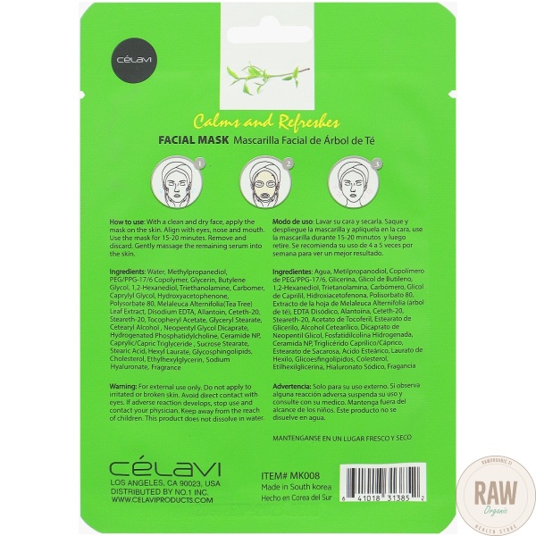 Celavi Tea tree facemask – kuva 5
