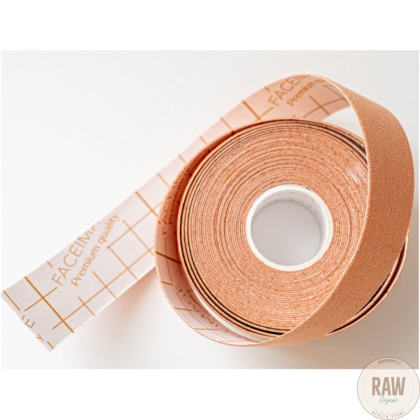 Faceimage Kinesioteippi Kasvoille – Normaalille Iholle (25 mm – 2 rullaa) – kuva 3