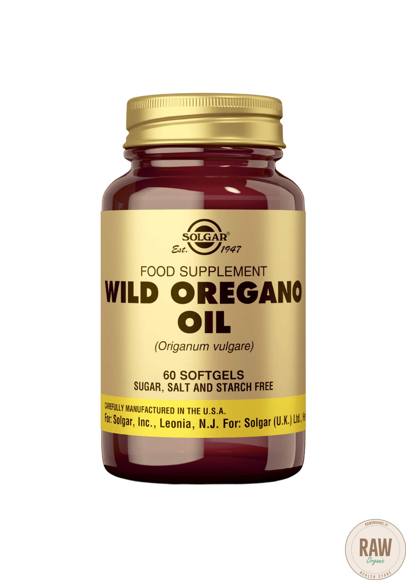 Solgar Wild oregano oil 60kaps
