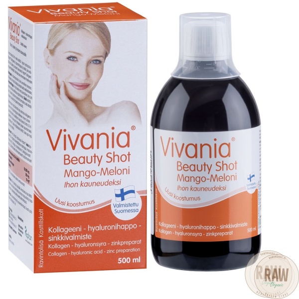 Hankintatukku Vivania Beauty Shot Mango-Meloni, 500ml – kuva 2