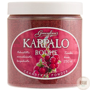 Green Finns’s luomu karpalo rouhe 65g