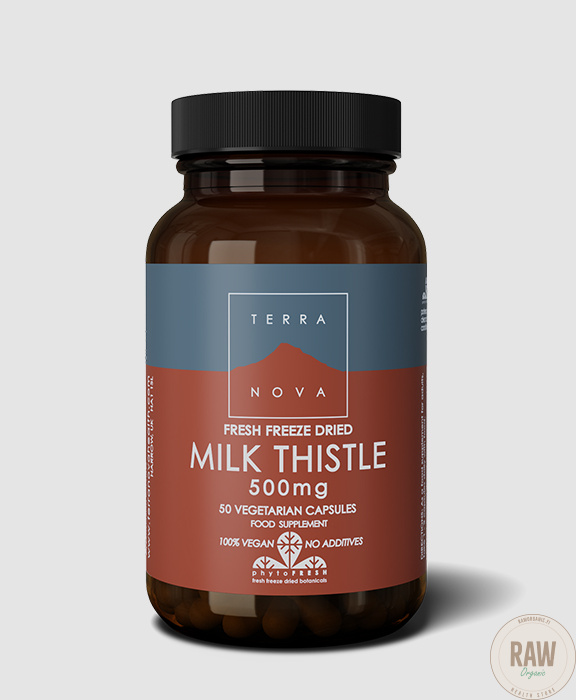 Terranova Milk Thistle 500 mg, 50 kaps.