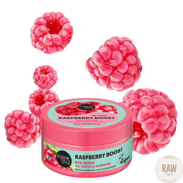 Organic shop RASPBERRY BOOST EYE PATCH 60kpl – kuva 4