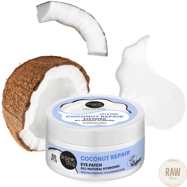 Organic shop COCONUT REPAIR EYE PATCH 60 kpl – kuva 4