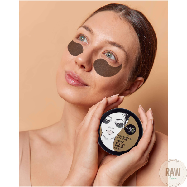 organic shop TONIC EYE GEL PATCH PU-ERH TEA & CAFFEINE 60kpl – kuva 5