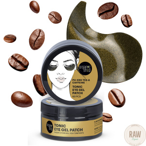 organic shop TONIC EYE GEL PATCH PU-ERH TEA & CAFFEINE 60kpl