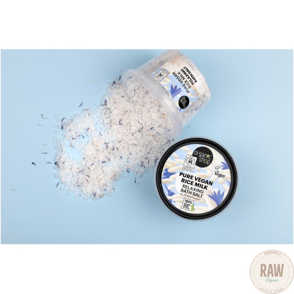 Organic shop PURE VEGAN RICE MILK BATH SALT RELAXING – kuva 2