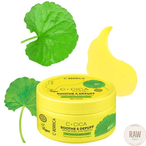 Natura Siberica Cica C-Berrica Soothe & Depuff – Silmänalusnaamiot 60 kpl – kuva 4