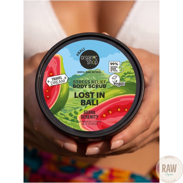 Organic shop LOST IN BALI STRESS RELIEF BODY SCRUB 300ml – kuva 2