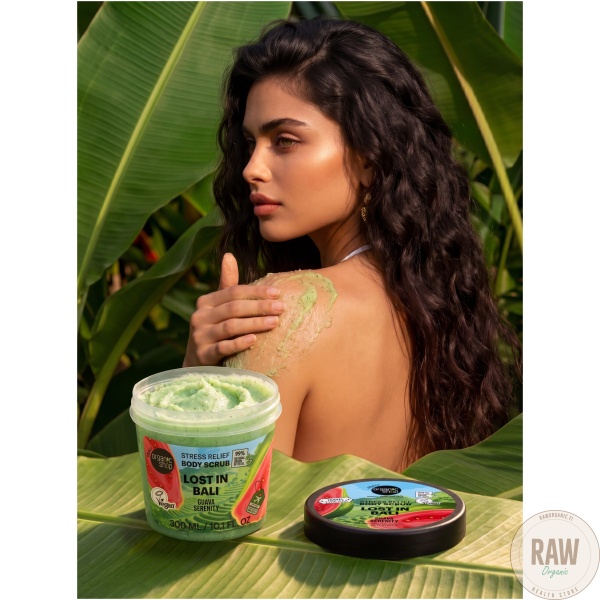 Organic shop LOST IN BALI STRESS RELIEF BODY SCRUB 300ml – kuva 8