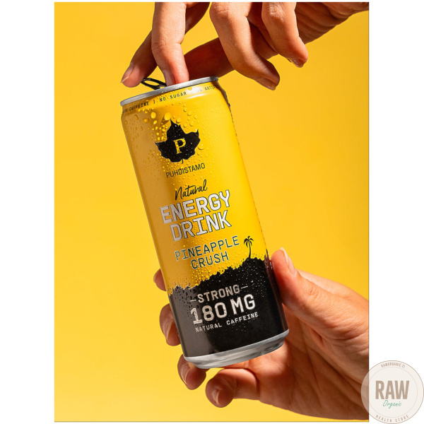 Puhdistamo Energiajuoma Strong Pineapple 330ml – kuva 4