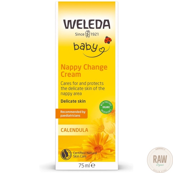 Weleda calendula nappy change cream sinkkivoide 75ml – kuva 2