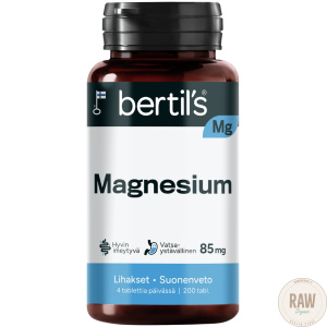 Bertils Magnesium 85mg 200 tabl.