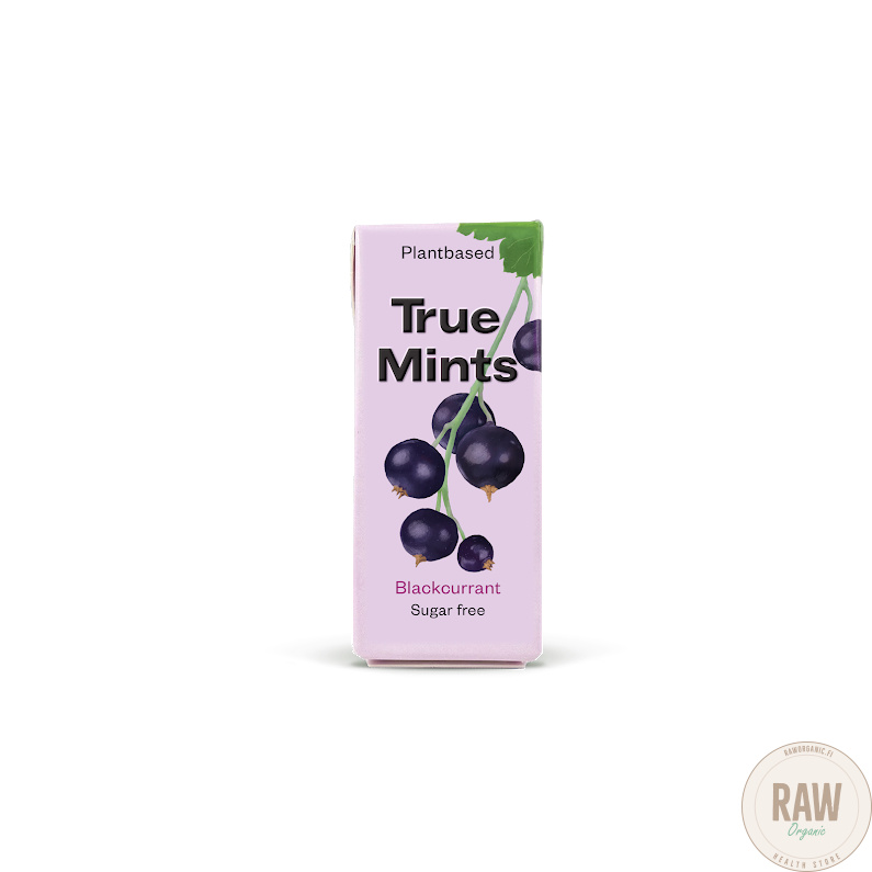True Mints ksylitolipastilli mustaherukka 13 g