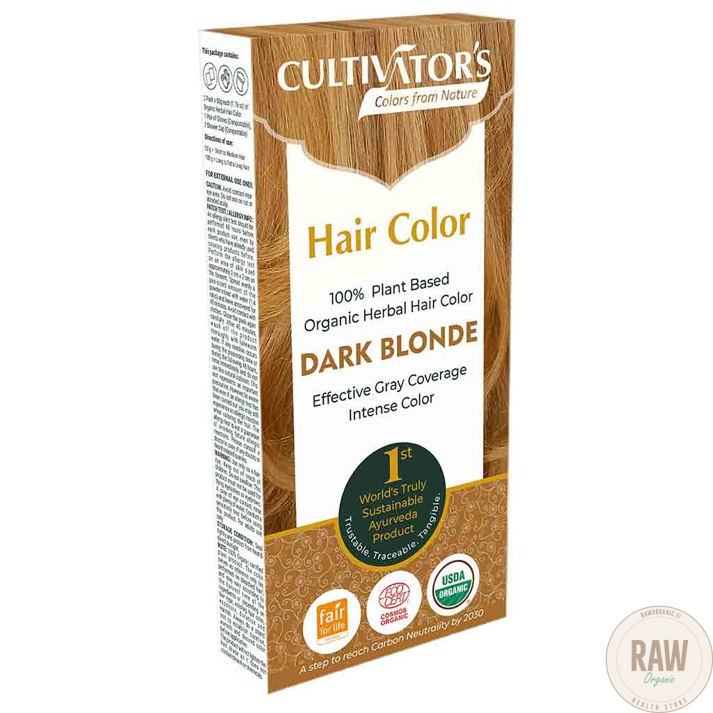 Cultivator’s Hair Color Kasviväri Dark Blonde Slim Pack 100g