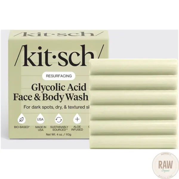 KITSCH Glycolic Acid Exfoliating Face and Body Wash – kuva 2