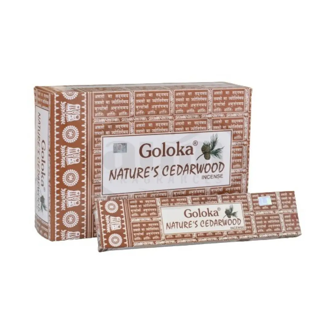Goloka Nature's Incense 15g Cedarwood